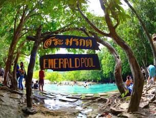Emerald Pool Krabi Tour with Tiger Cave Temple