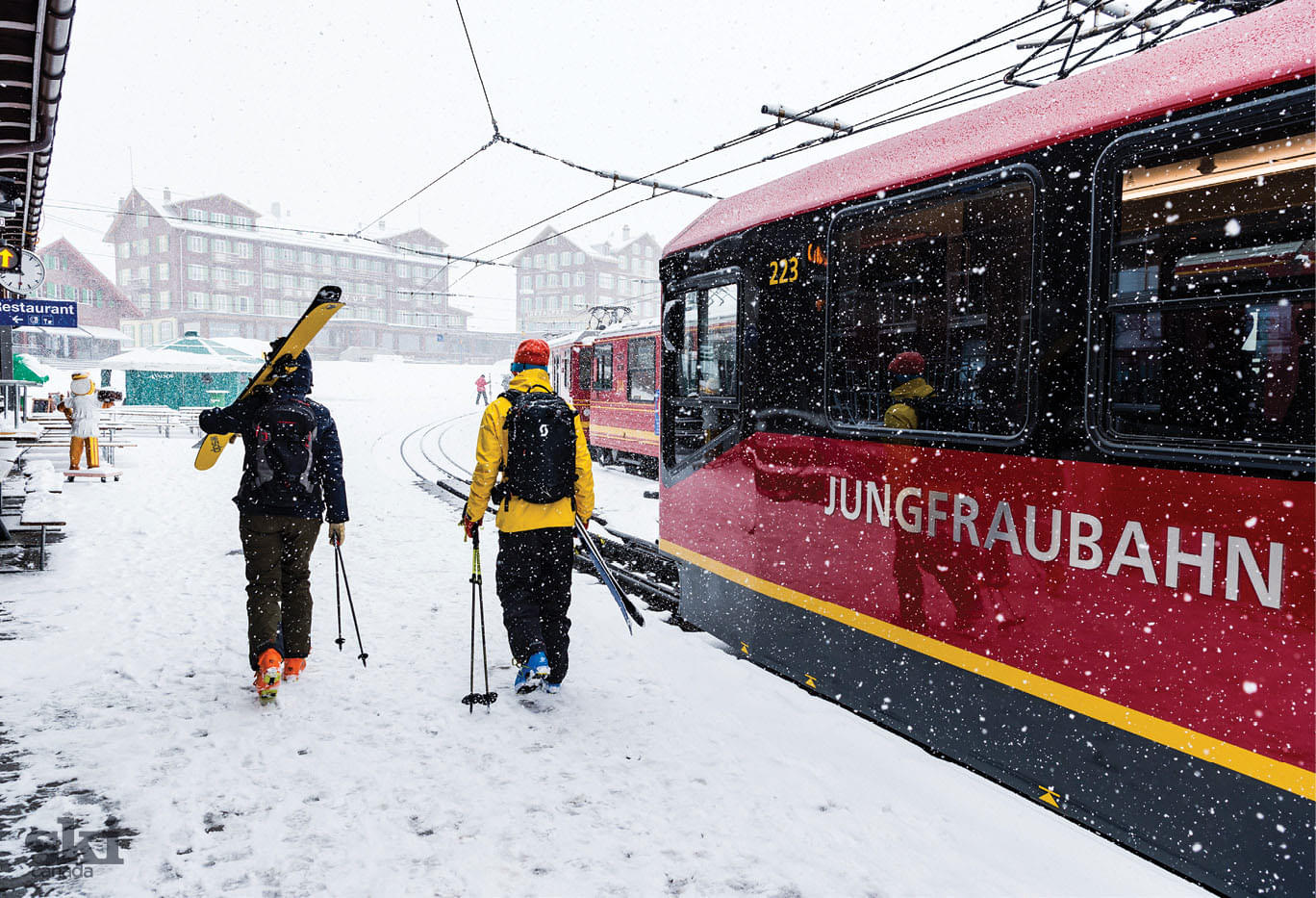 Take the cogwheel train to Jungfrau summit
