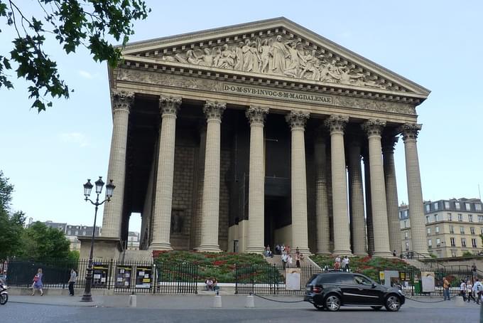 Exterior of the L'église de la Madeleine