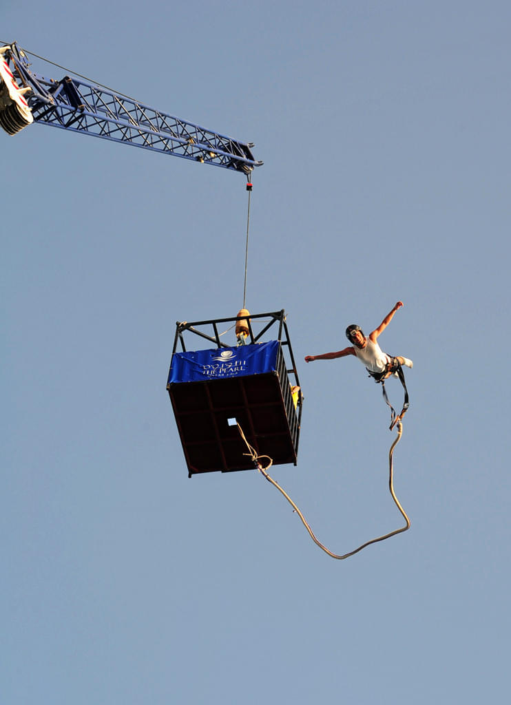 Bungee Jumping At Xtreme Park