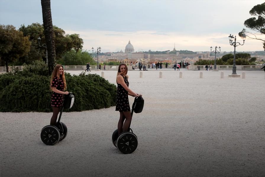 Have a fun time riding the segway