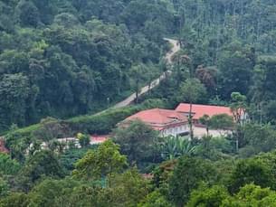 Aerial view of the Homestay
