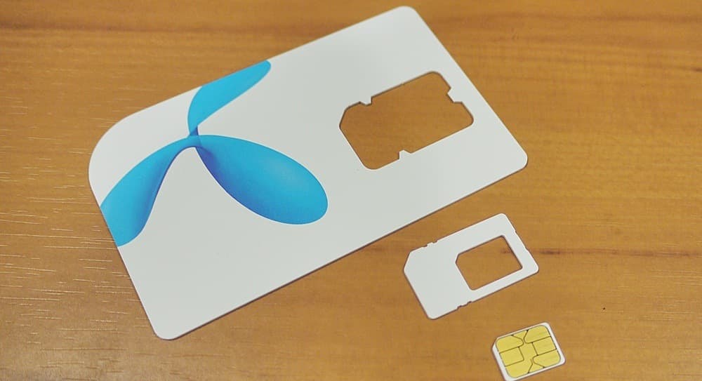 Bangkok DTAC 4G SIM Card Image