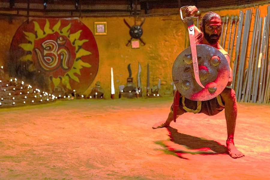 Kalaripayattu Show in Munnar at Pallivasal Image