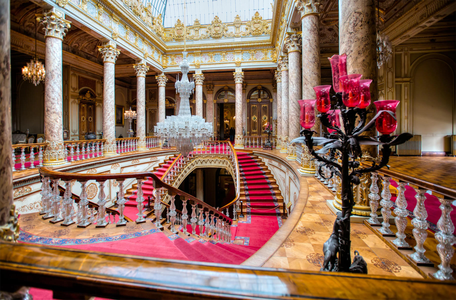 Pink Hall of Dolmabahce Palace