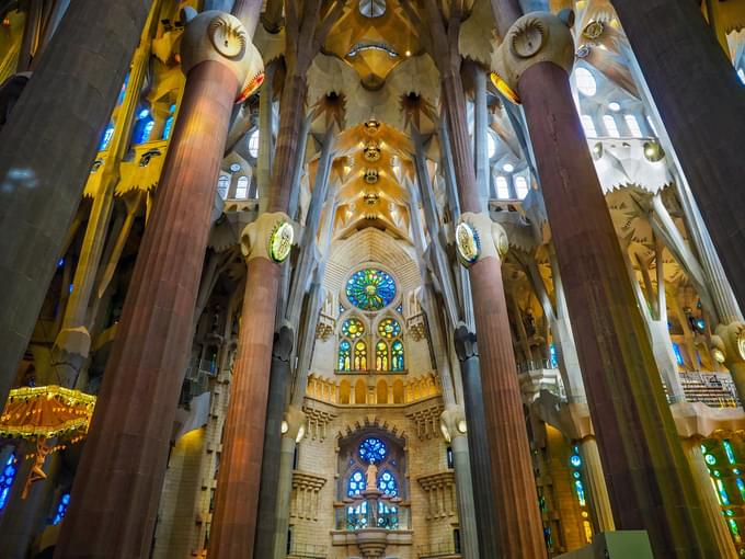 Sagrada Familia Inside view