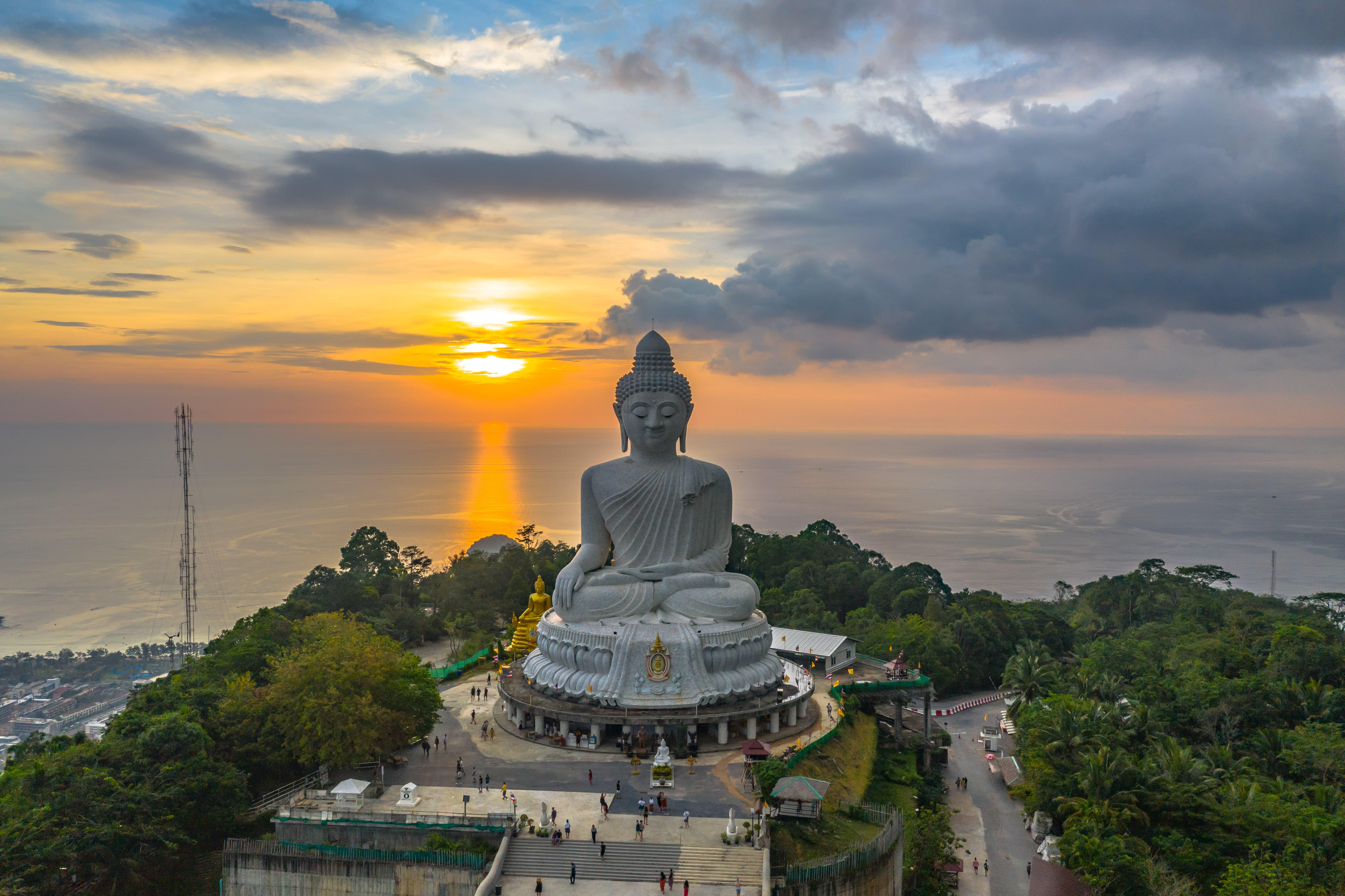 Beautiful view of Big Buddha of Phuket