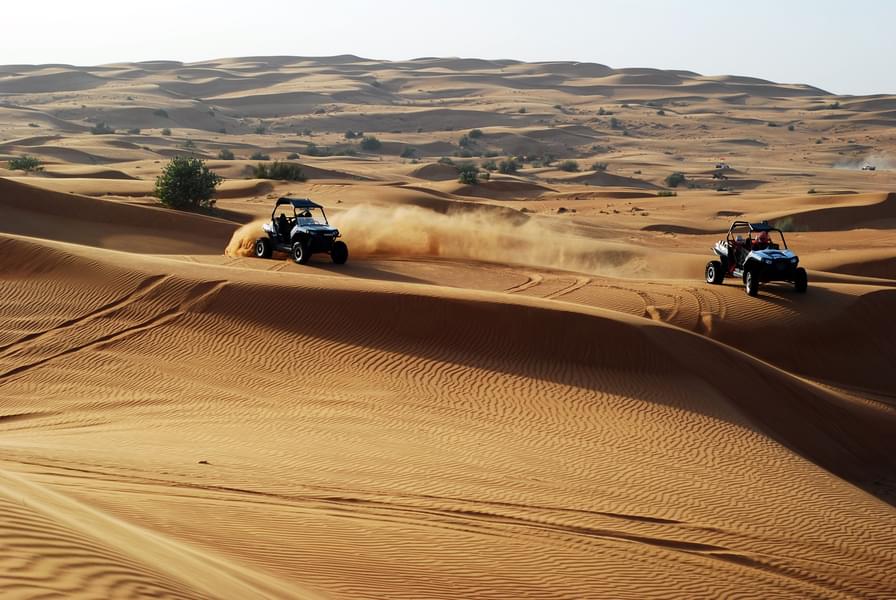 Desert Safari with 20 minutes Dune Buggy Ride with Shared Transfers