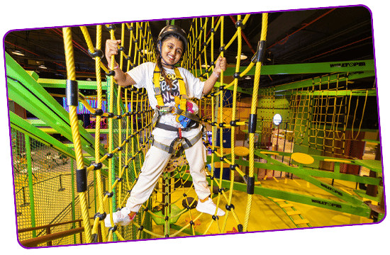 Swing on the Rope Course