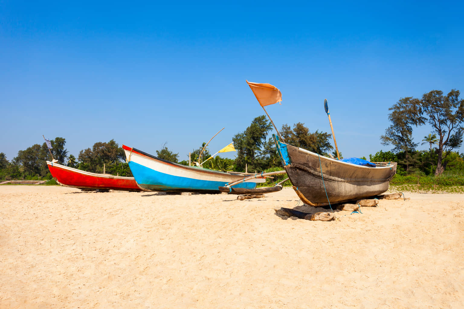 Benaulim Beach, <em>South Goa</em>