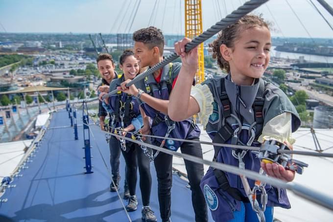 Up at the O2 Twilight Climb