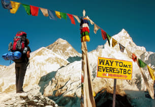The trek to Mount Everest Base Camp