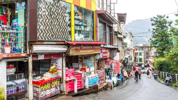 Mall Road Mussoorie