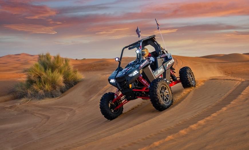 Indulge your inner speed demon by signing up for our Dune Buggy Tour