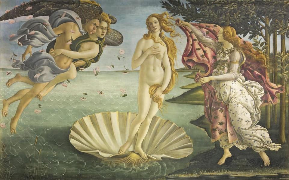 Birth of Venus, Sandro Botticelli