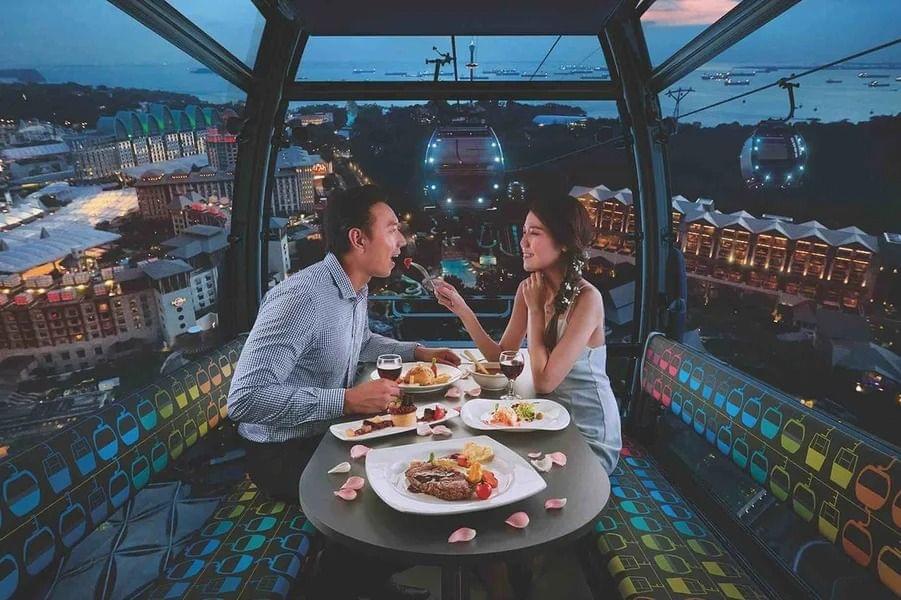 Why Book Cable Car Sky Dining?