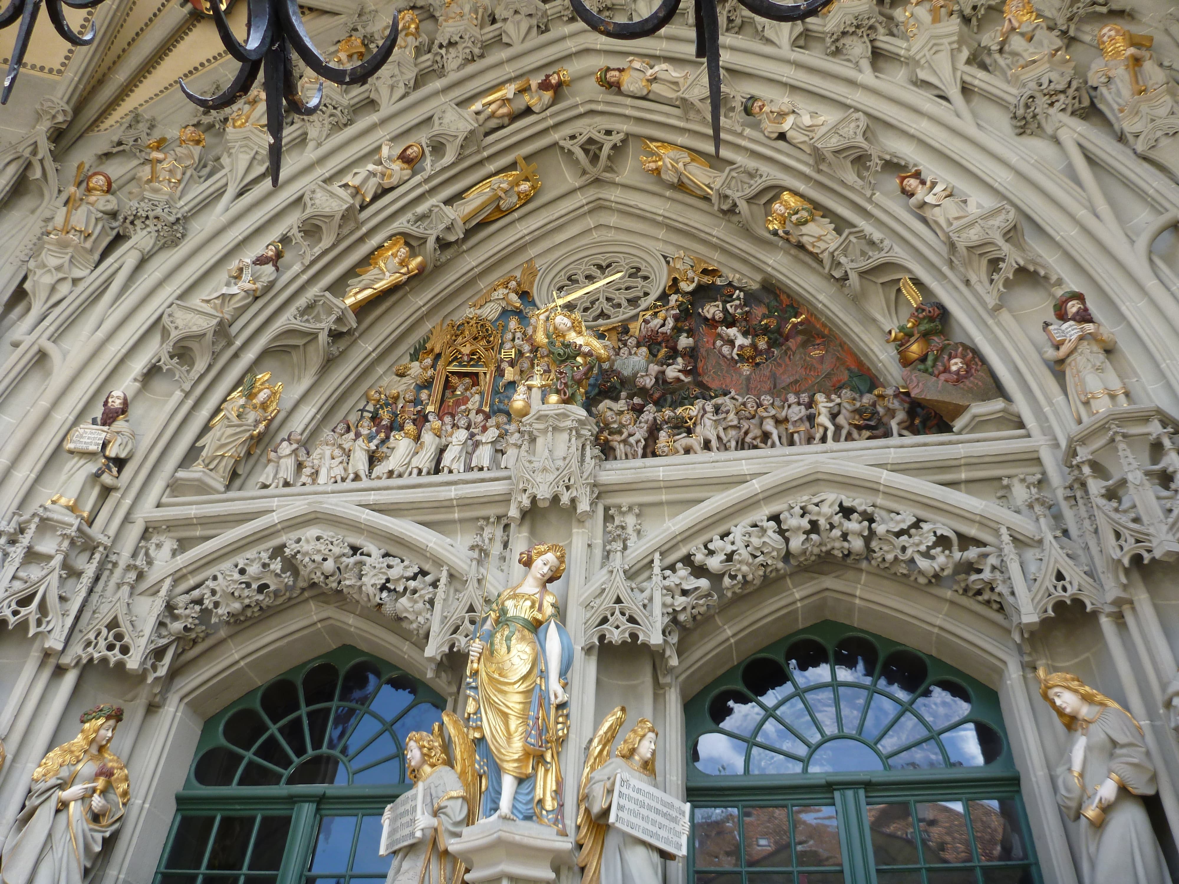 View the Berner Münster or Bern Minster Cathedral