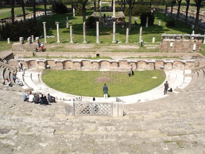 Ostia Antica Theater Italy