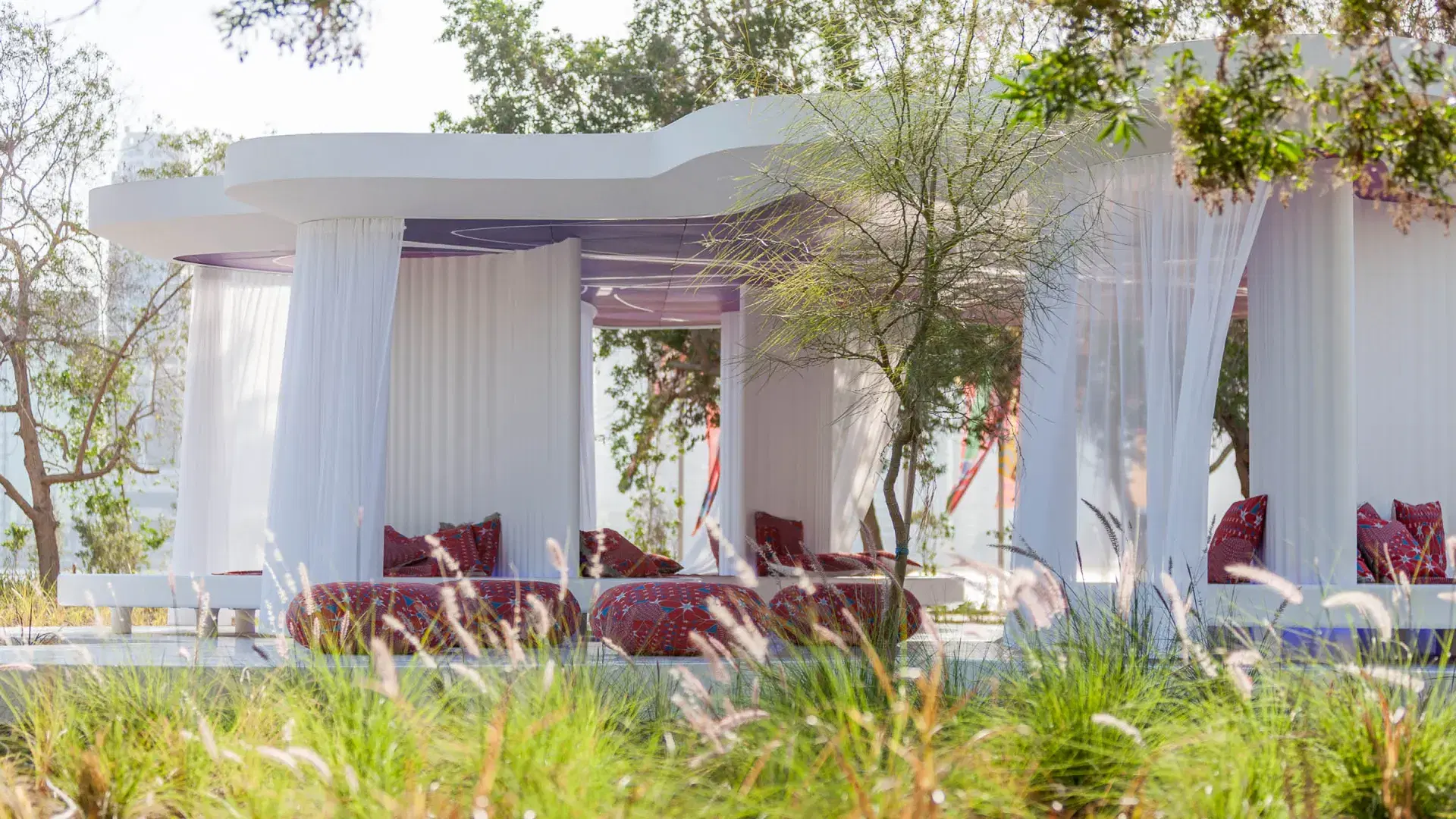 Literature Pavillion, Al Noor Island Overview