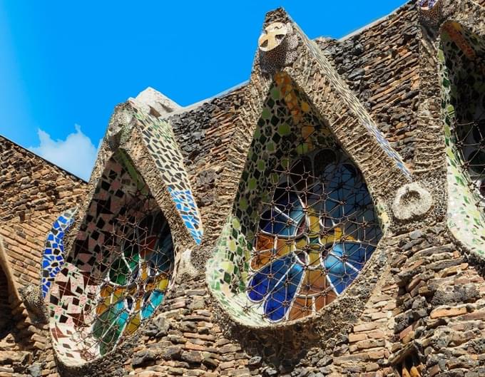 Colonia Guell from outside