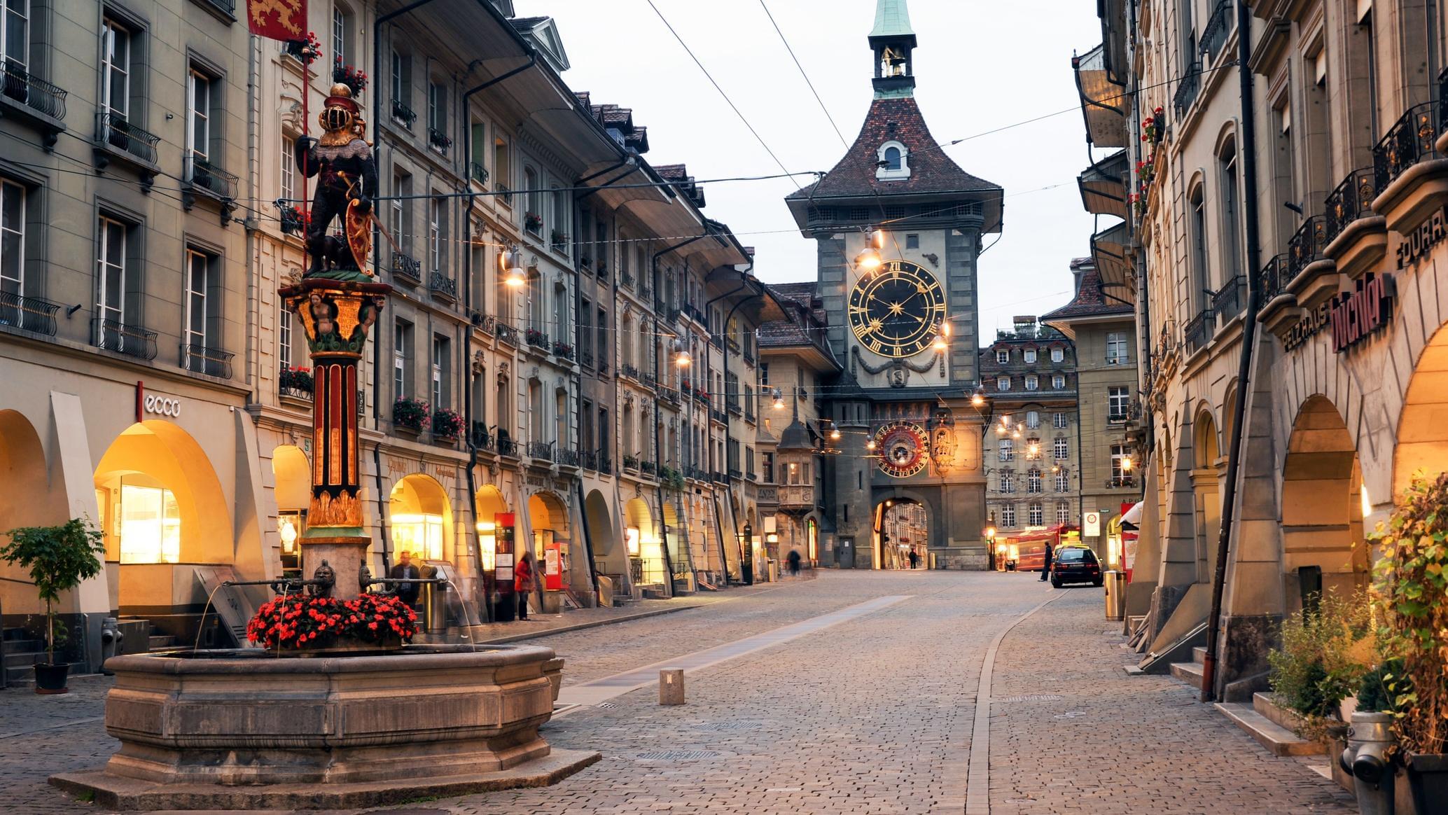 Visit Switzerland's capital city- Bern and see some prominent sites