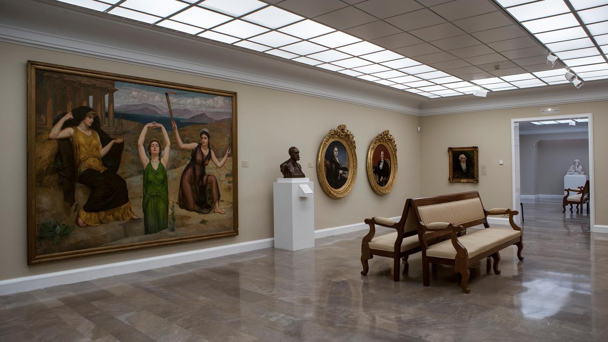 Gaze at the permanent collection and incredible work of famous artists