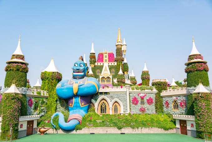 Floral Castle, Miracle Garden Dubai