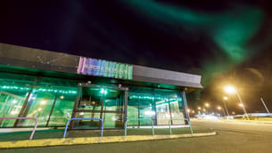Visit Aurora Museum to see the amazing northern lights