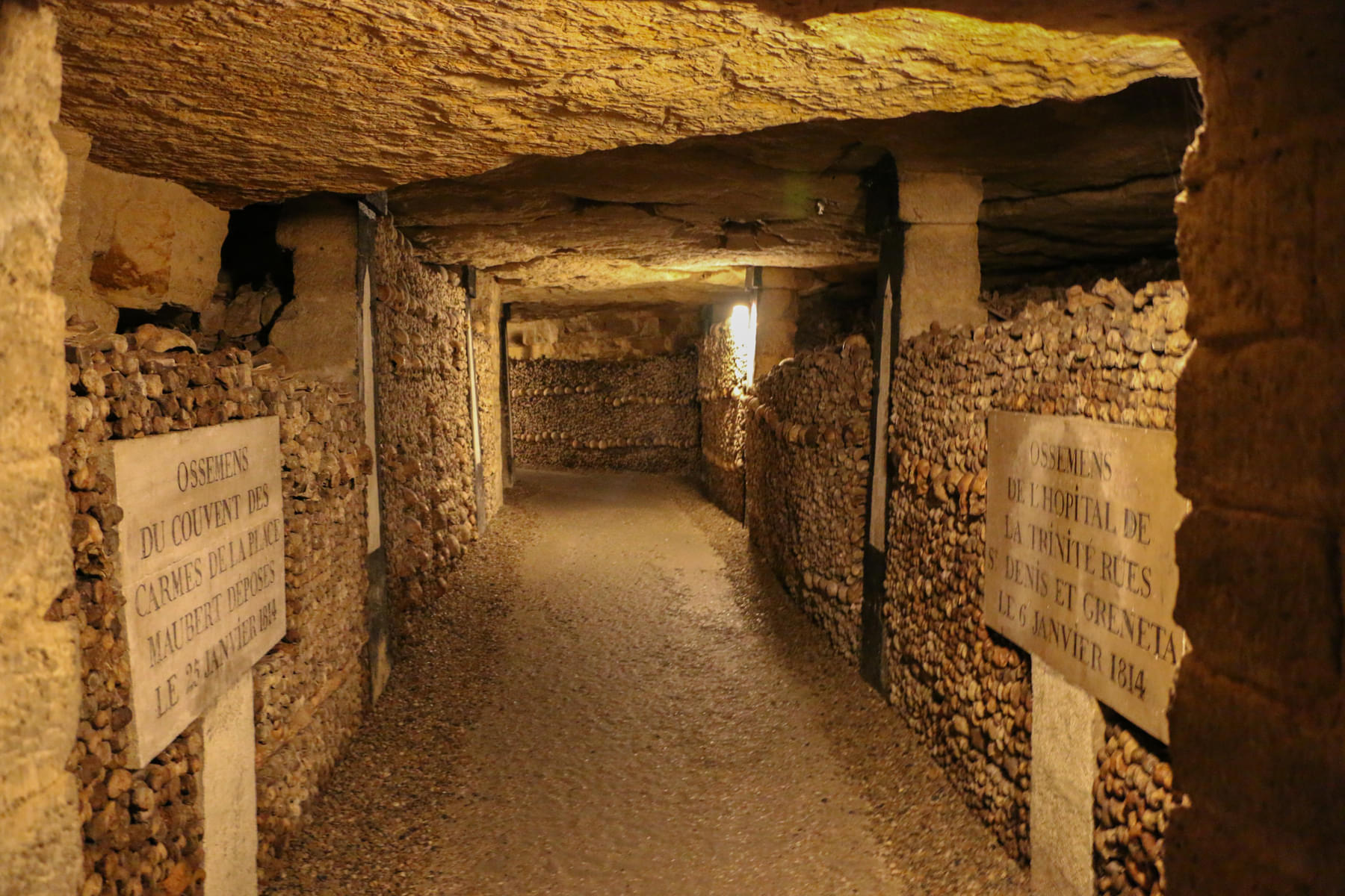 See the incredible and complex Catacombs, dug during the Middle Ages