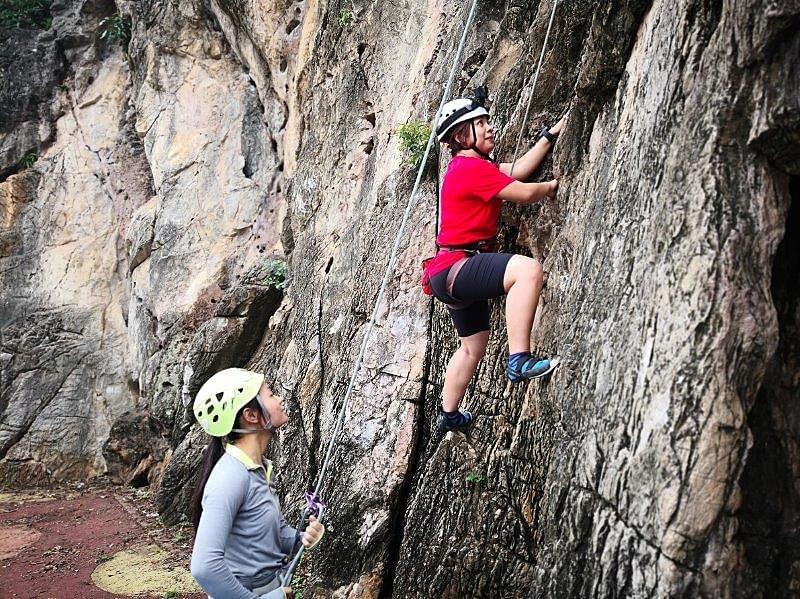 Gua Damai Rock Climbing + Batu Caves
