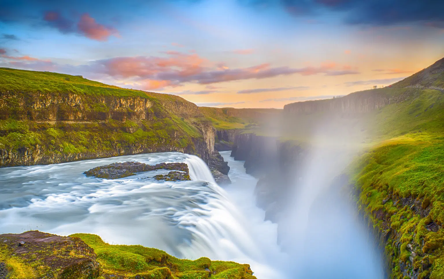 Gullfoss Waterfall
