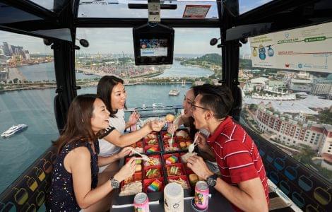 Cable Car Sky Dining Singapore