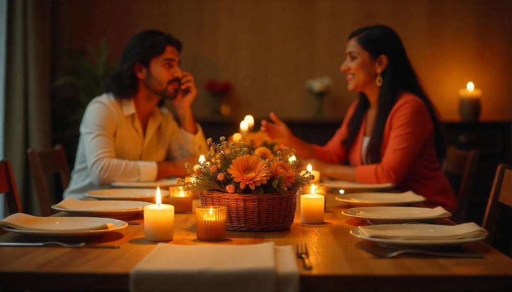 Candlelight Dining at Udyog Vihar Image