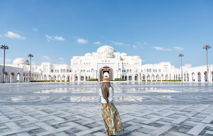 Marvel at Qasr Al Watan, The Palace of the Nation in Abu Dhabi