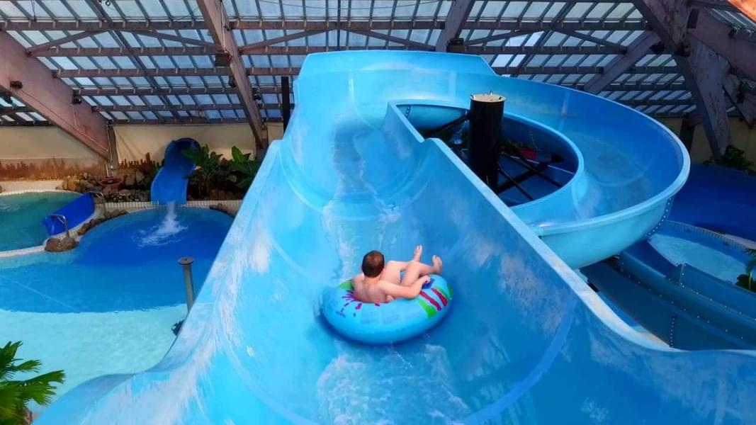 Kids can have fun at many amazing water slides