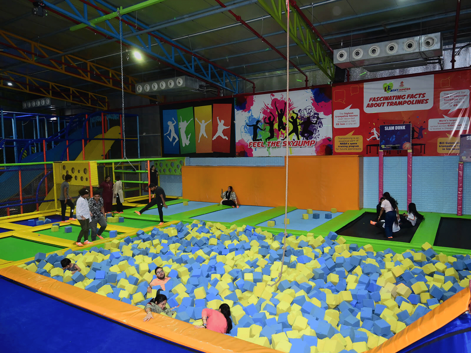 SkyJumper Trampoline Park, Chandigarh Overview