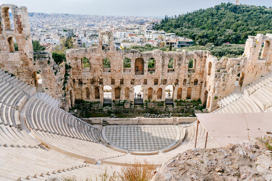 Explore the Odeon of Herodes Atticus