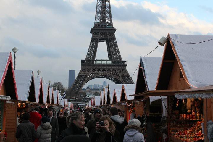 Eiffel Tower Christmas Market