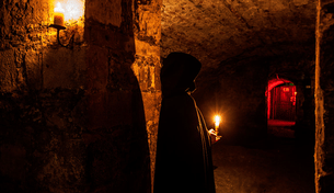 Embark on a late-night tour of the underground vaults in Edinburgh