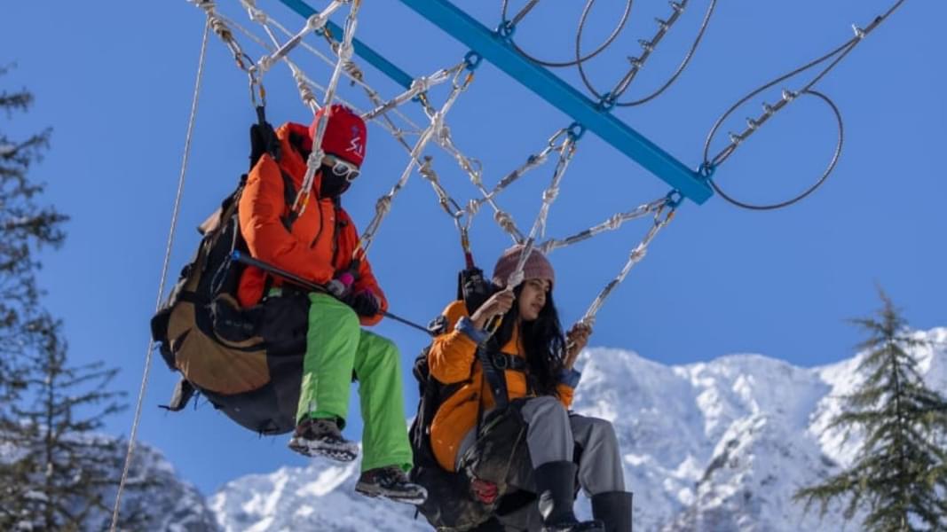 Giant Swing in Solang Valley Image