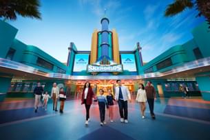 Visitors in Genting SkyWorlds Theme Park