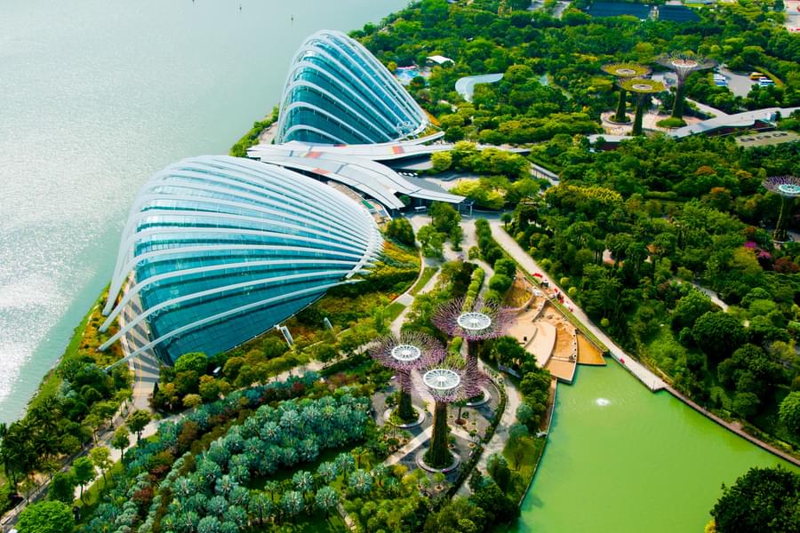 Flower Dome Garden By the Bay Singapore