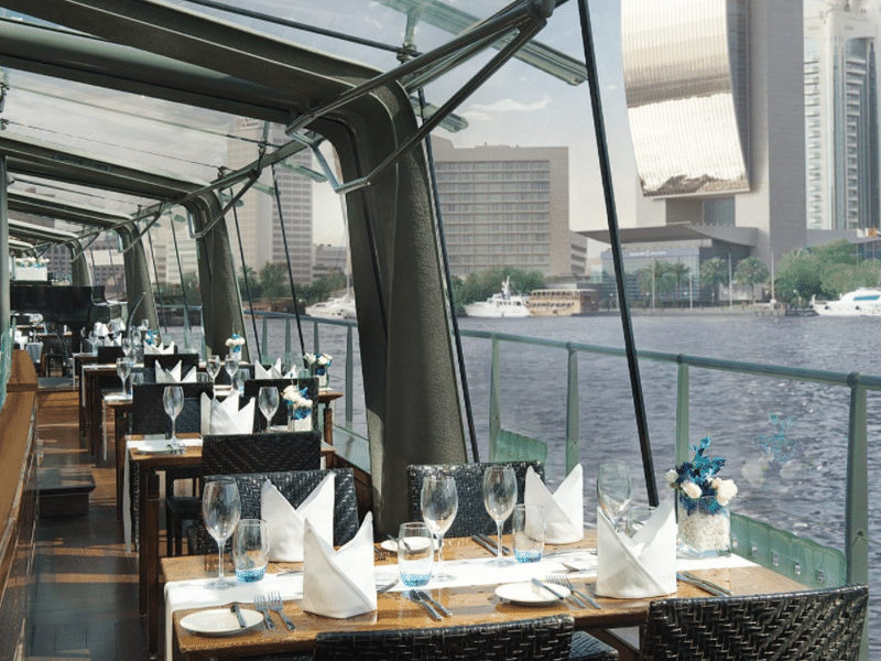 Enjoy your Dinner with Sightseeing. 