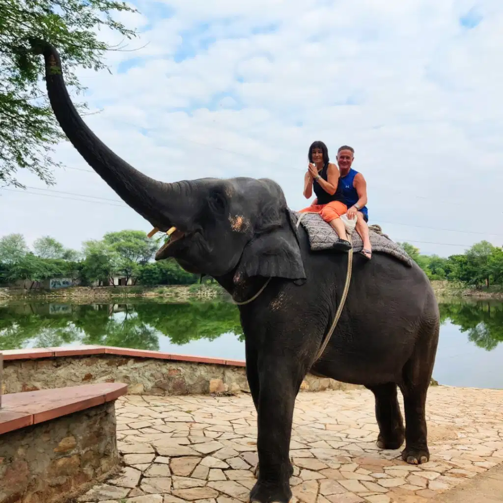 Elephant Ride in Hathi Gaon, Jaipur