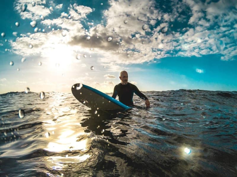 Surfing In Pondicherry Image