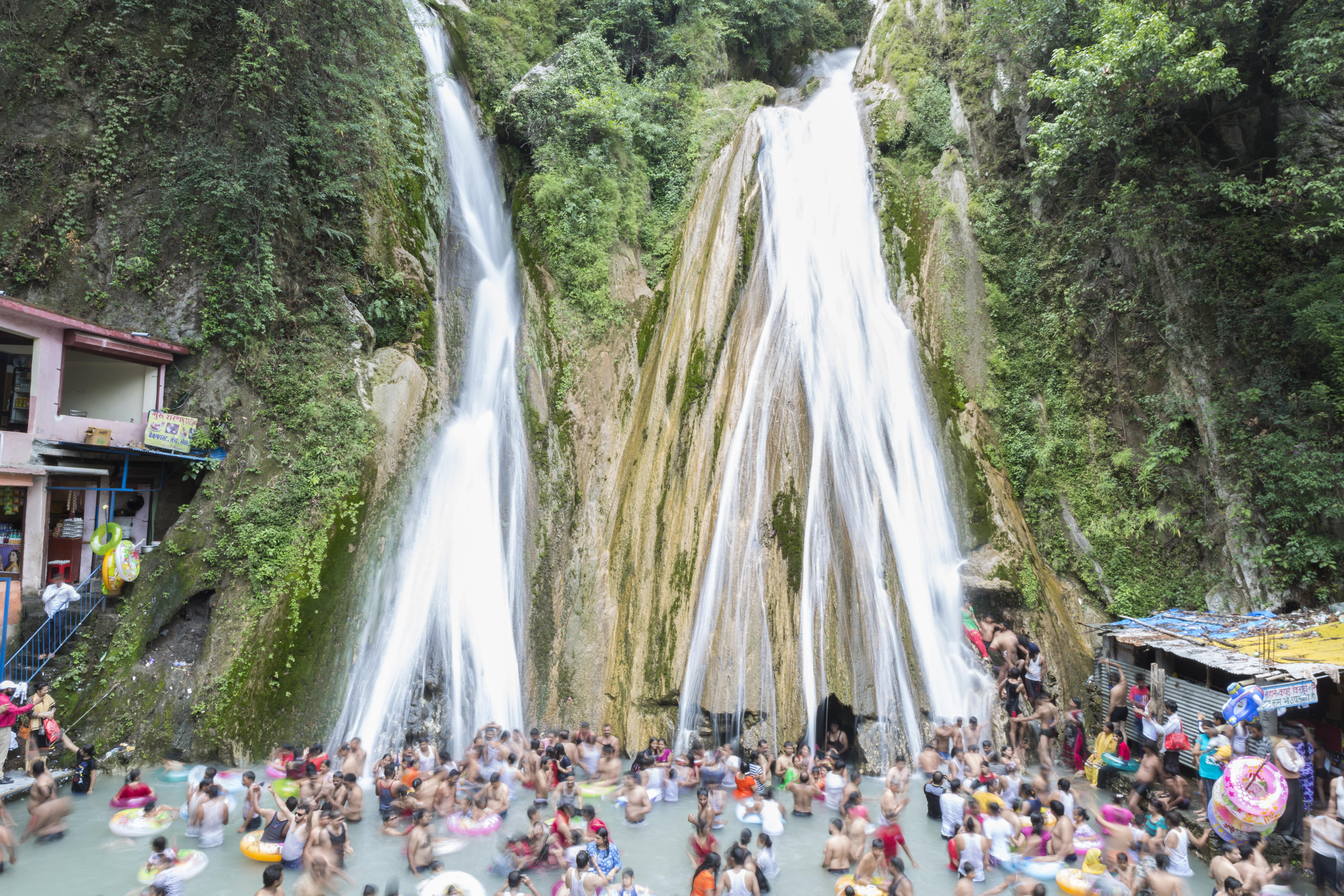 Visit Kempty Falls on your day trip to Mussoorie