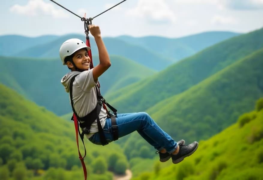 Zipline in Patnitop Image