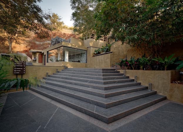 Exterior view of the resort