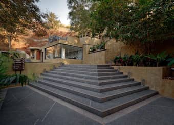 Exterior view of the resort