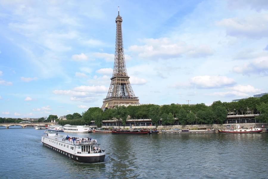  Eiffel Tower Lunch Tickets & Sightseeing Seine River Cruise